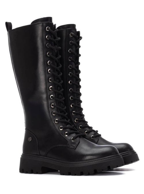 Bottes pour femme style militaire - Kiabi