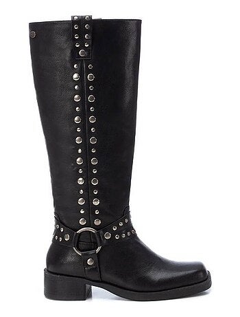 Bottes pour femme style motard