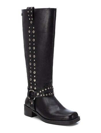 Bottes pour femme style motard