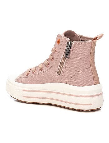 Bottes pour fillettes en toile à lacets