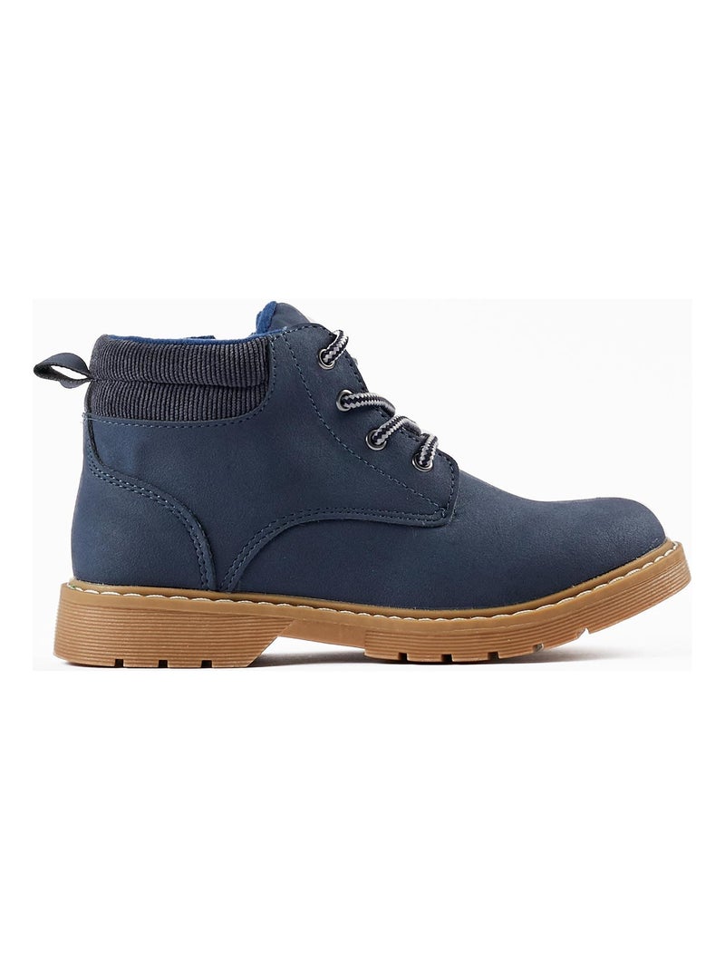 Bottes pour garçon   NOËL Bleu foncé - Kiabi