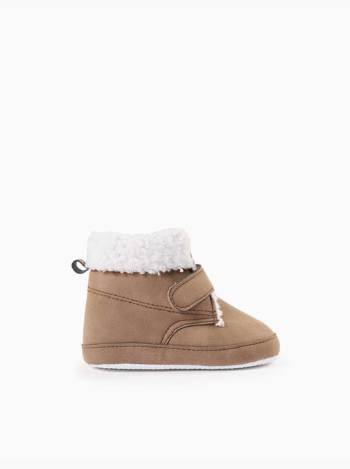 Bottes pré-marche avec doublure effet mouton - Kiabi Bottes pré-marche avec doublure effet mouton - Kiabi
