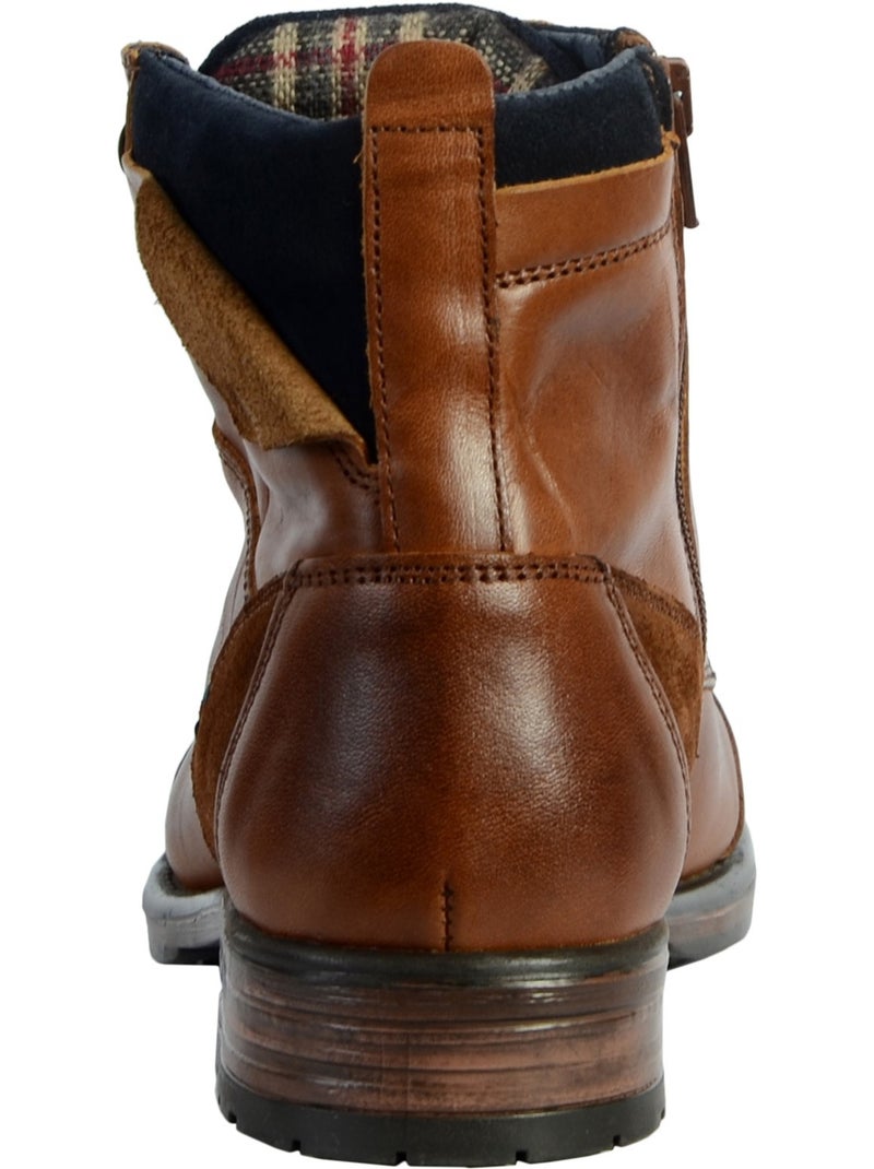 Bottes Redskins Yani Marron - Kiabi