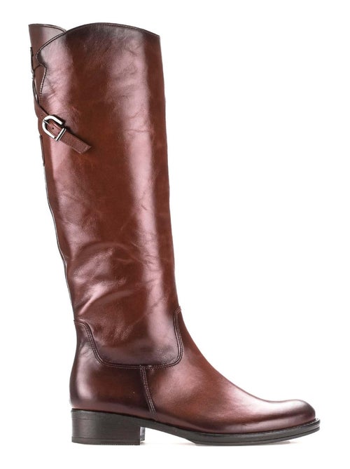 Bottes sattels en cuir lisse Gabor - Kiabi
