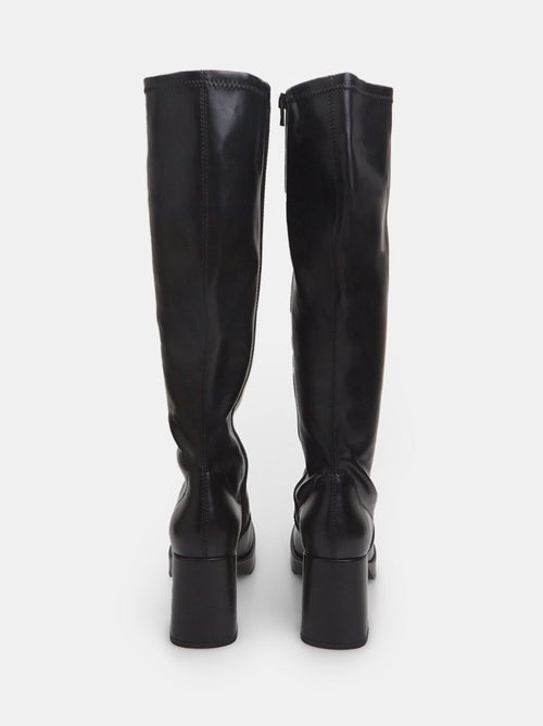 Bottes souples avec large talon et plateau BATA - Kiabi