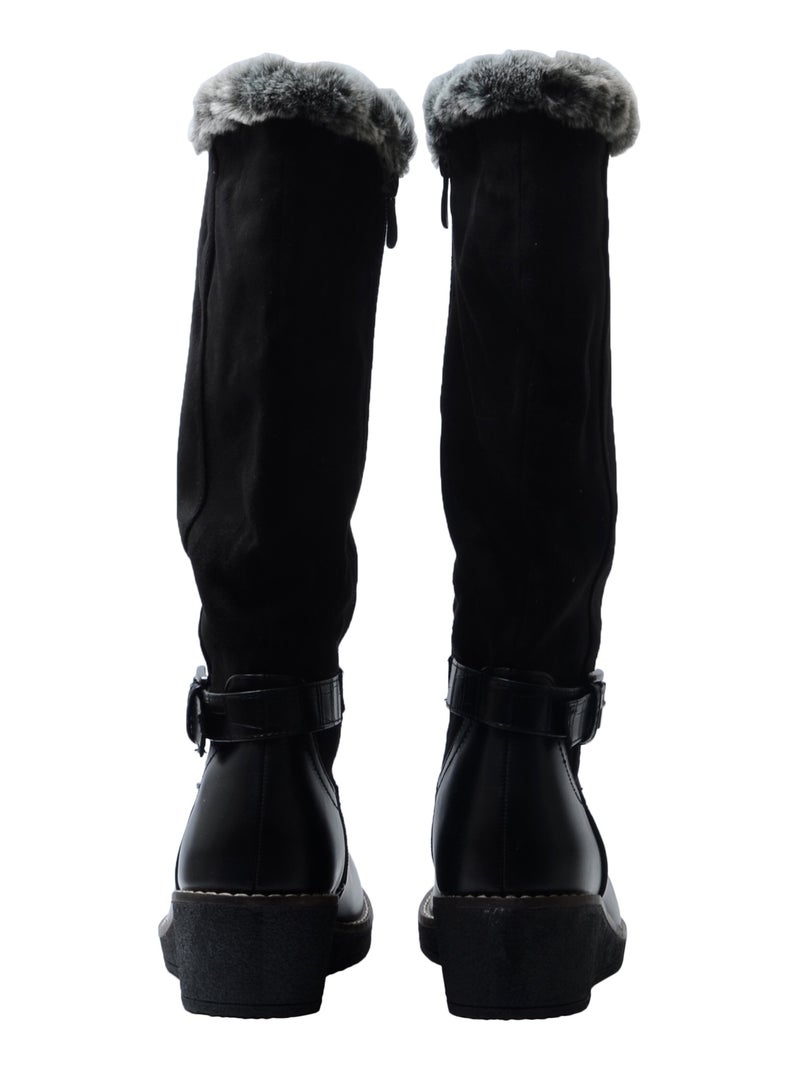 Bottes The Divine Factory PI4555 Noir - Kiabi