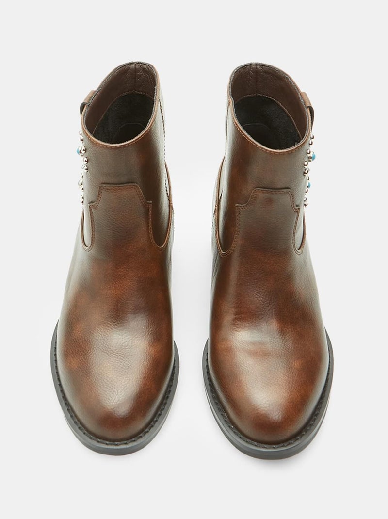 Bottes urbaines BATA Bronze - Kiabi