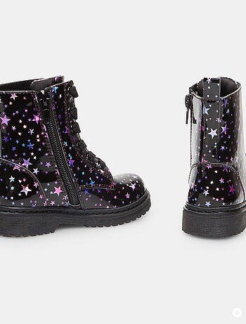 Bottes vernies avec étoiles BATA