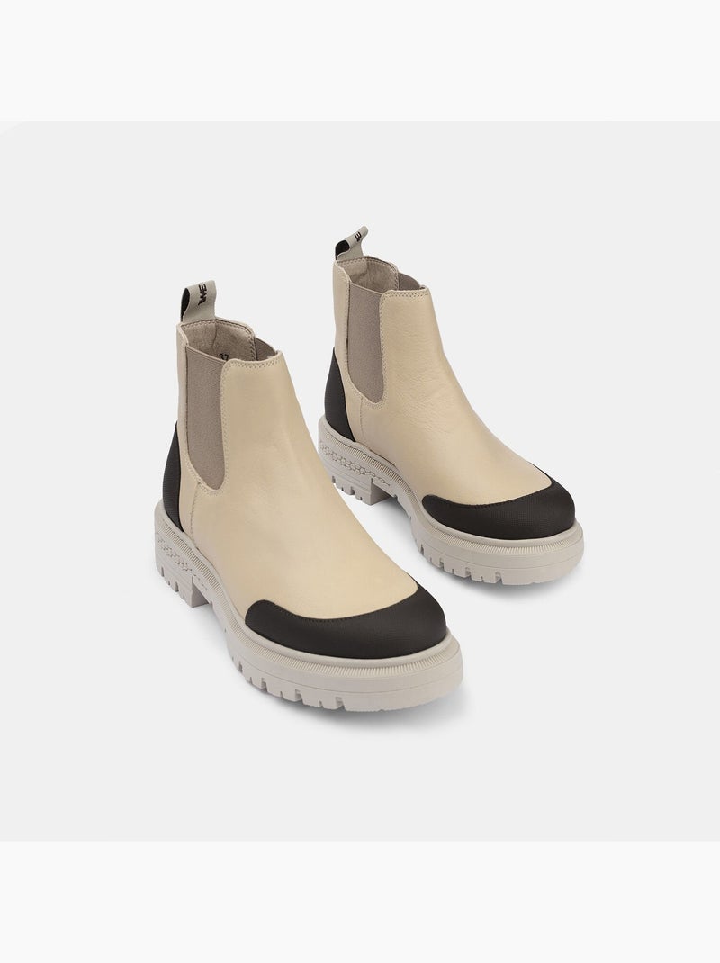 Bottes Weinbrenner Confortables Beige - Kiabi