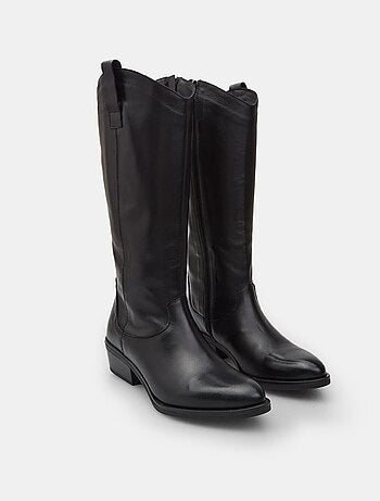 Bottes Western confortables BATA en cuir