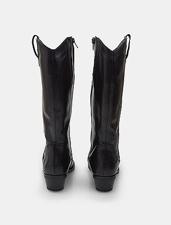 Bottes Western confortables BATA en cuir