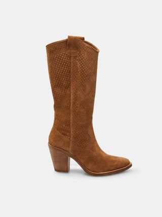Bottes Western en daim confortables  BATA