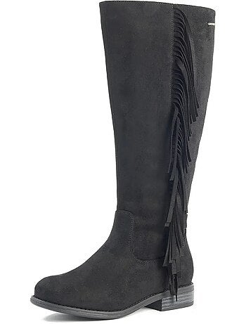 Bottes XL à mollet large - Modèle Aiyana