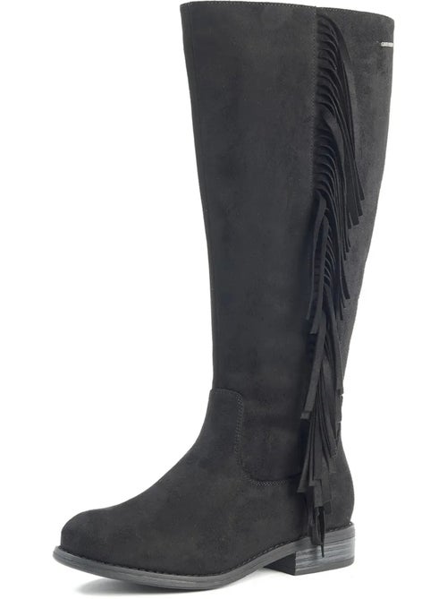 Bottes XL à mollet large - Modèle Aiyana - Kiabi