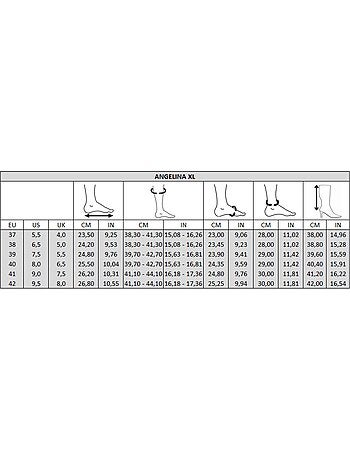 Bottes XL à mollet large - Modèle Angelina