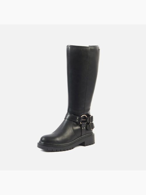 Bottes XL à mollet large - Modèle Angelina - Kiabi