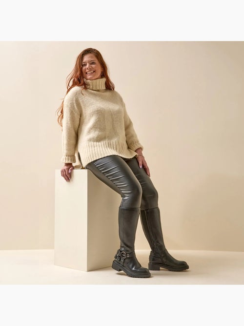 Bottes XL à mollet large - Modèle Angelina - Kiabi