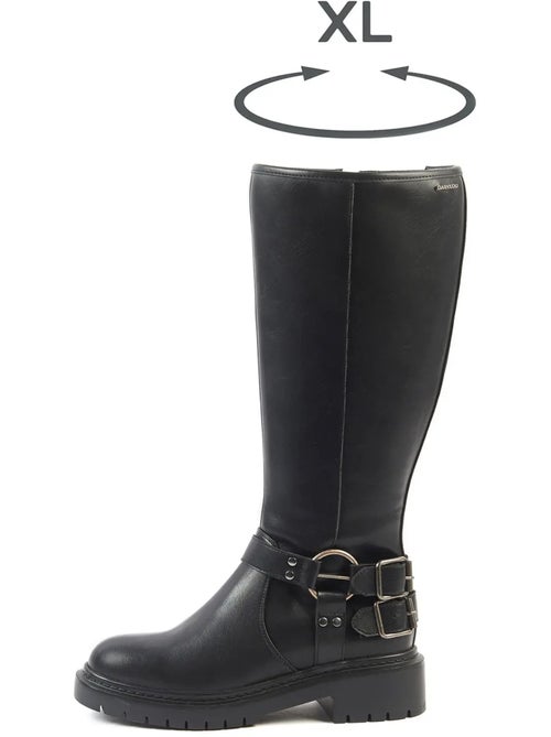 Bottes XL à mollet large - Modèle Angelina - Kiabi
