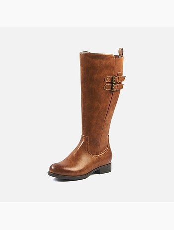 Bottes XL à mollet large - Modèle banane