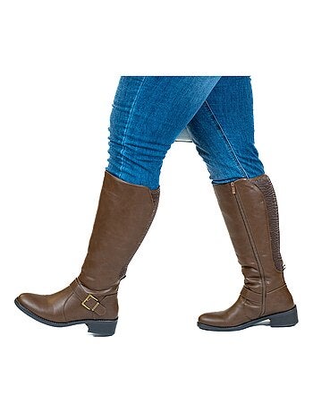 Bottes XL à mollet large - Modèle Kiwi