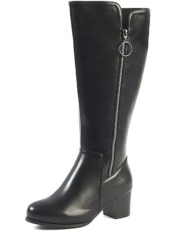 Bottes XL à mollet large - Modèle Pomelo