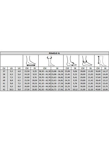 Bottes XL à mollet large - Modèle Pomelo