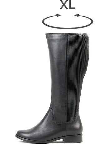Bottes XL à mollet large - Modèle Tokyo
