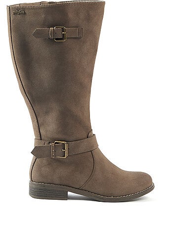 Bottes XL pour mollets larges - Modèle Isabelle