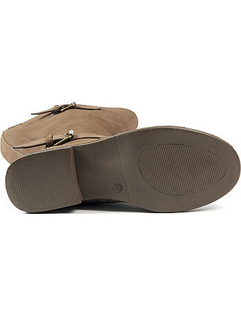 Bottes XL pour mollets larges - Modèle Isabelle