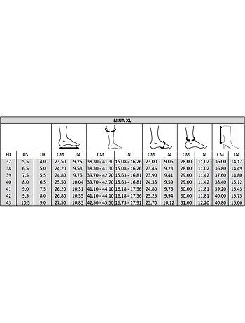Bottes XL pour mollets larges - Modèle Nina