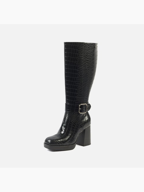Bottes XL pour mollets larges - Modèle Nina - Kiabi