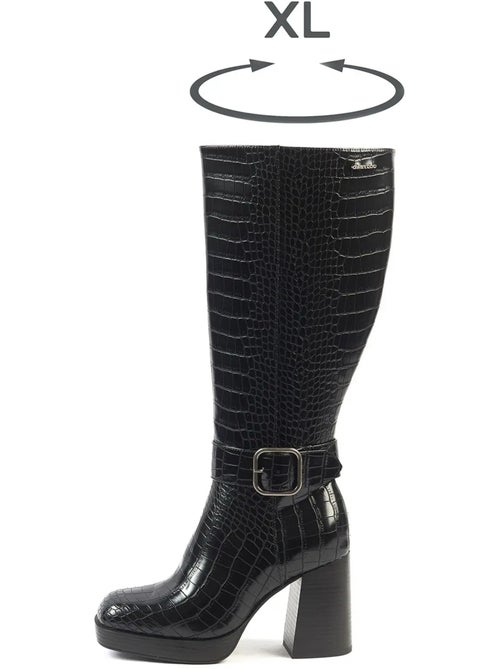 Bottes XL pour mollets larges - Modèle Nina - Kiabi