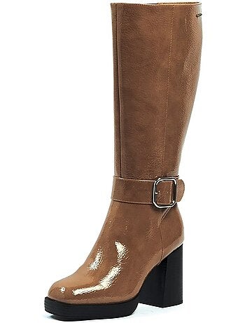 Bottes XL pour mollets larges - Modèle Nina