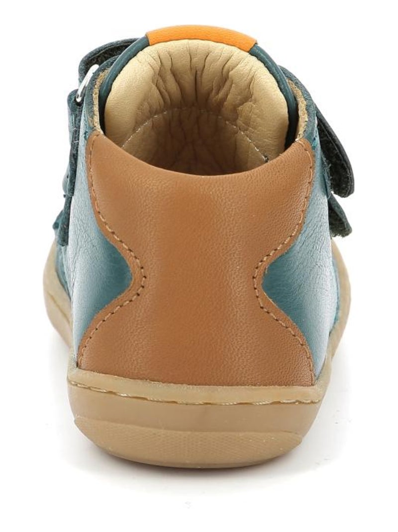 Bottillons Cuir Chyo Aster Vert - Kiabi