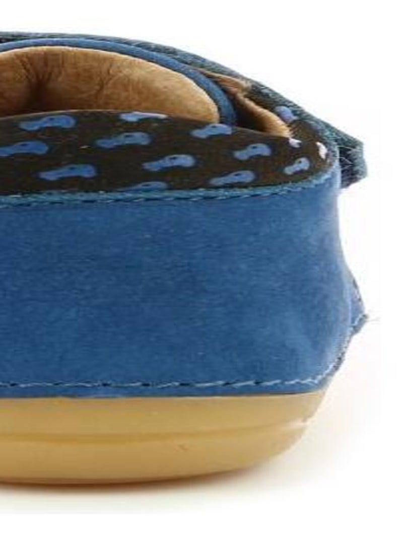 Bottillons Cuir Kimousi Aster Bleu - Kiabi