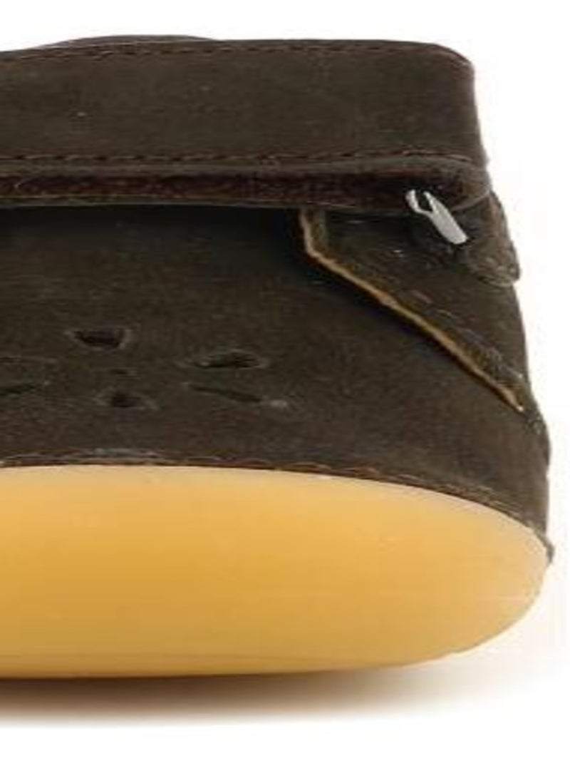 Bottillons Cuir Kimousi Aster Marron - Kiabi