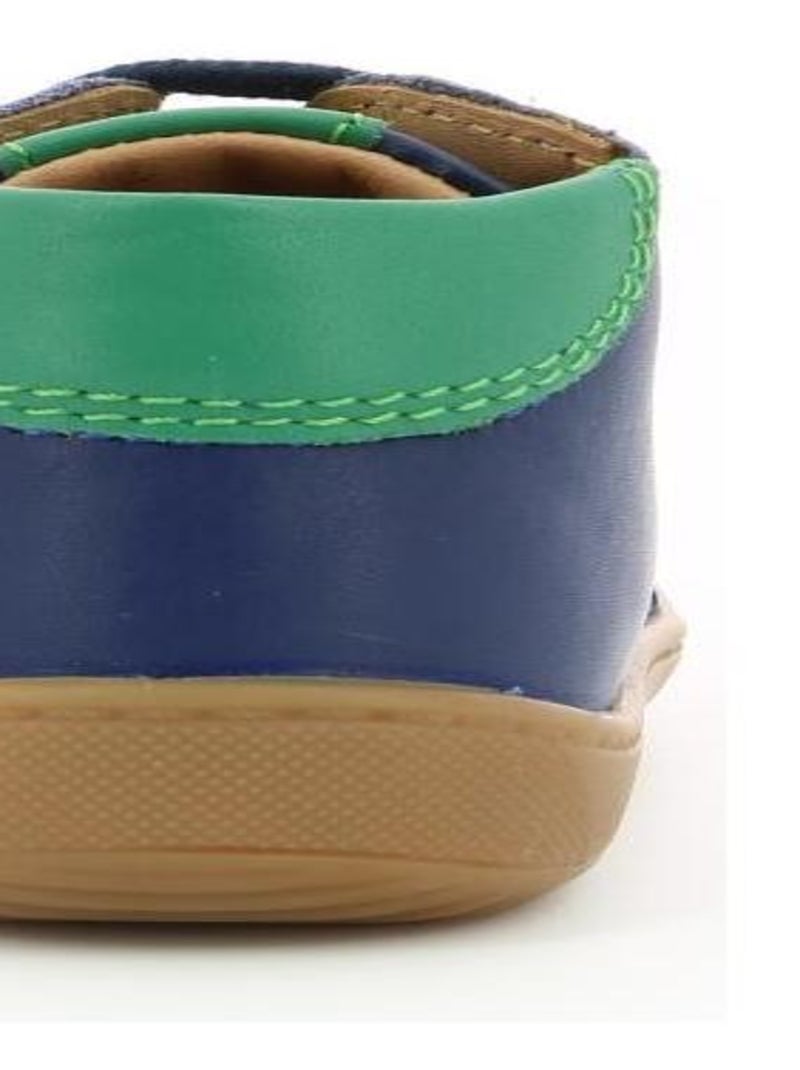 Bottillons Cuir Pitio Aster Bleu - Kiabi