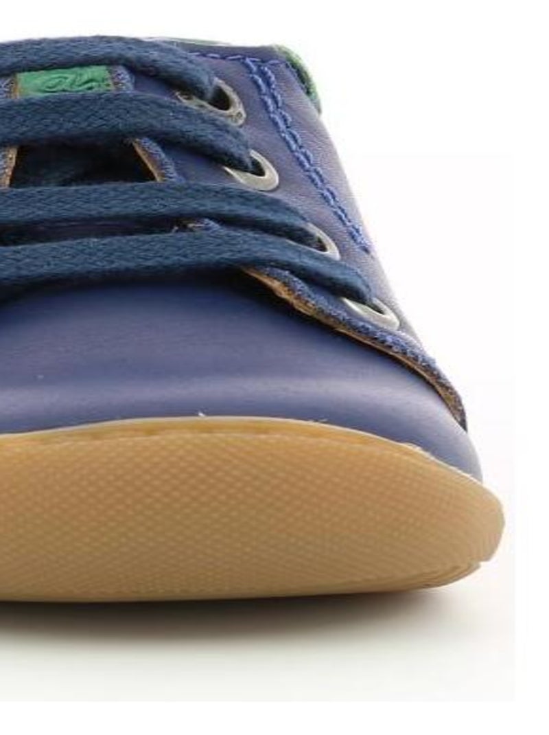 Bottillons Cuir Pitio Aster Bleu - Kiabi