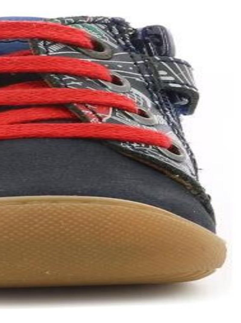 Bottillons Cuir Pyoso Aster Bleu marine - Kiabi