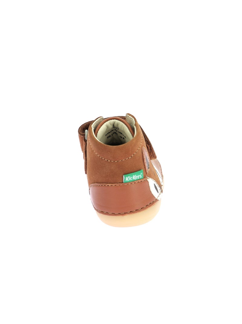 Bottillons Cuir Sabio Kickers Marron - Kiabi