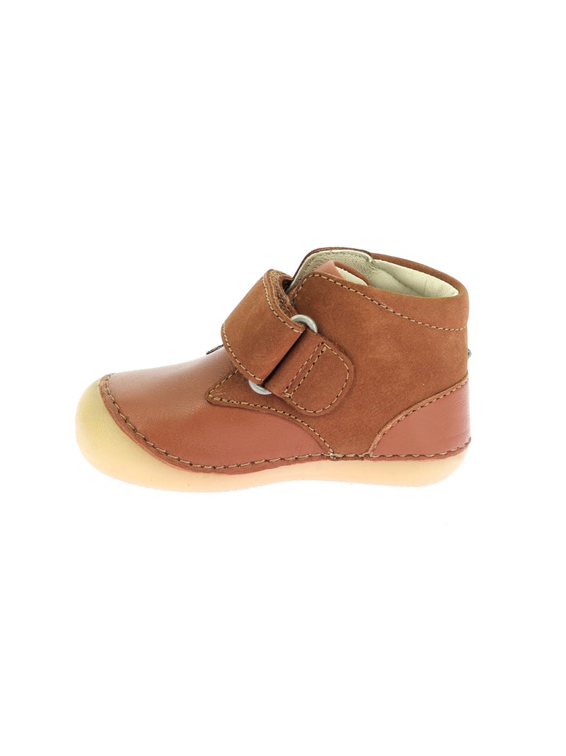 Bottillons Cuir Sabio Kickers Marron - Kiabi