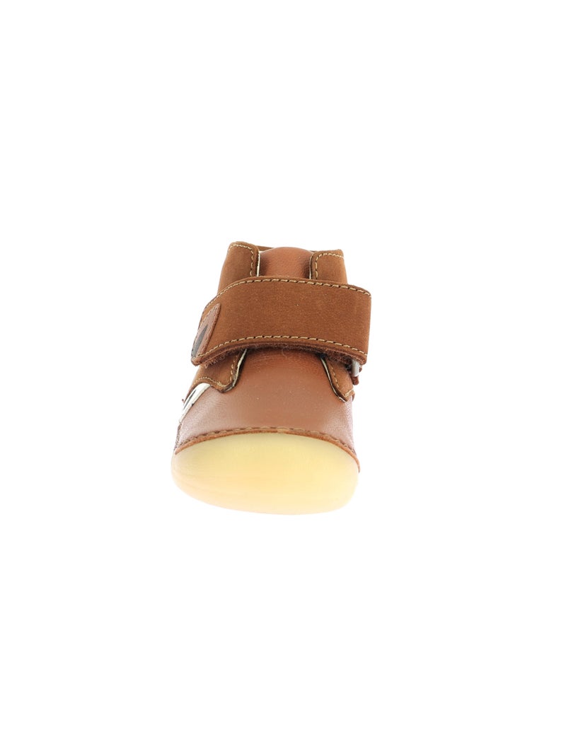Bottillons Cuir Sabio Kickers Marron - Kiabi