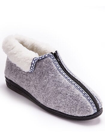 Bottillons fourrés à ouverture totale - PEDICONFORT