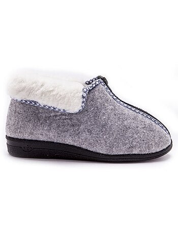 Bottillons fourrés à ouverture totale - PEDICONFORT