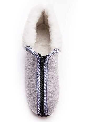 Bottillons fourrés à ouverture totale - PEDICONFORT