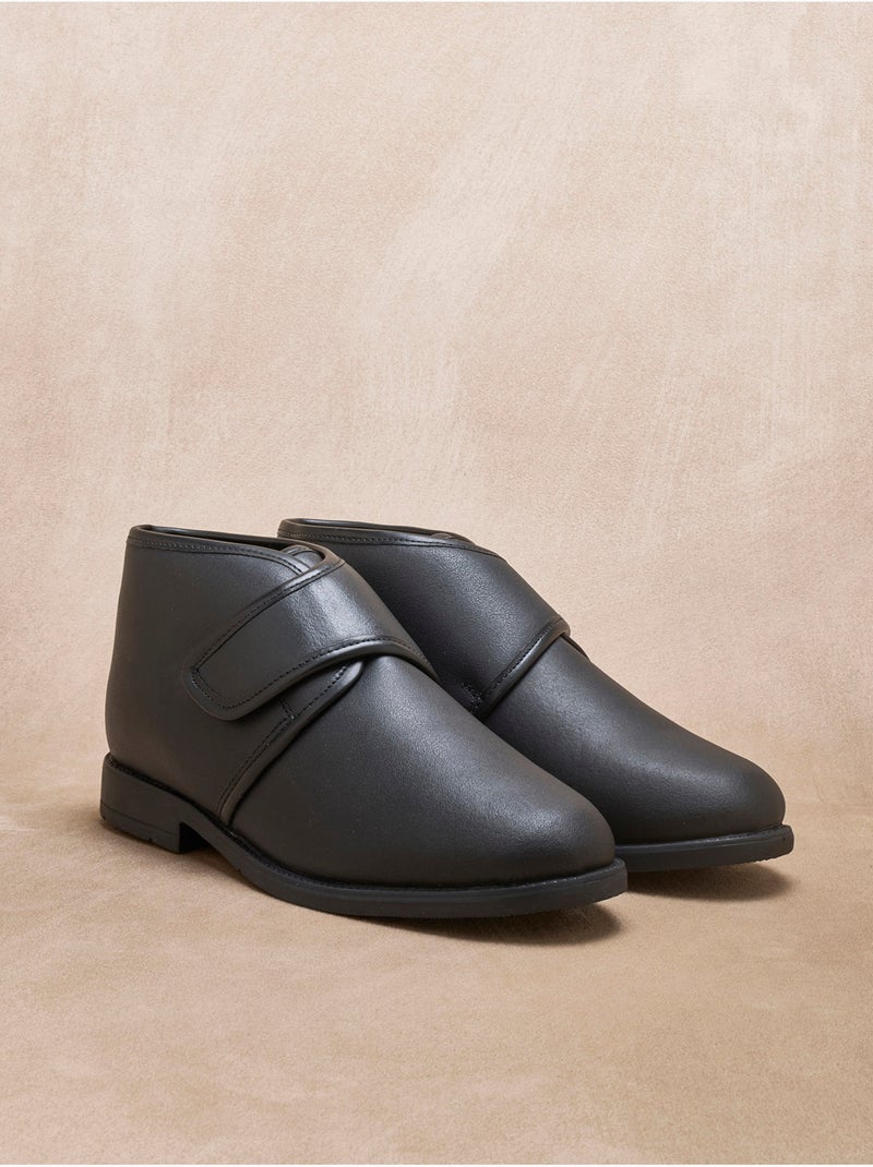 Bottillons fourrés extra-larges - pediconfort Noir Noir - Kiabi