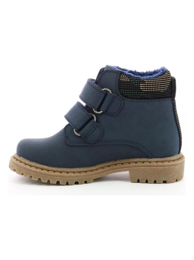 Bottillons Synthetique Tinao Mod 8 Bleu marine - Kiabi