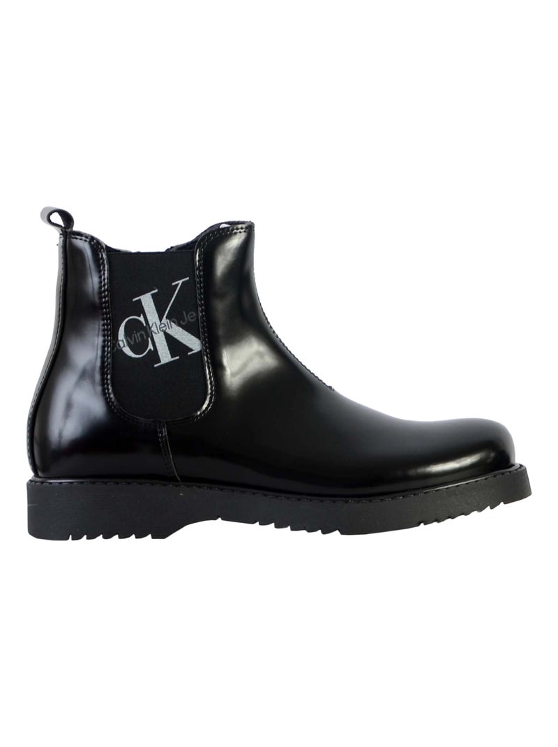 Bottine à Elastique Calvin Klein Chelsea Noir - Kiabi