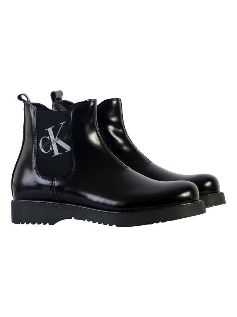 Bottine à Elastique Calvin Klein Chelsea Noir - Kiabi