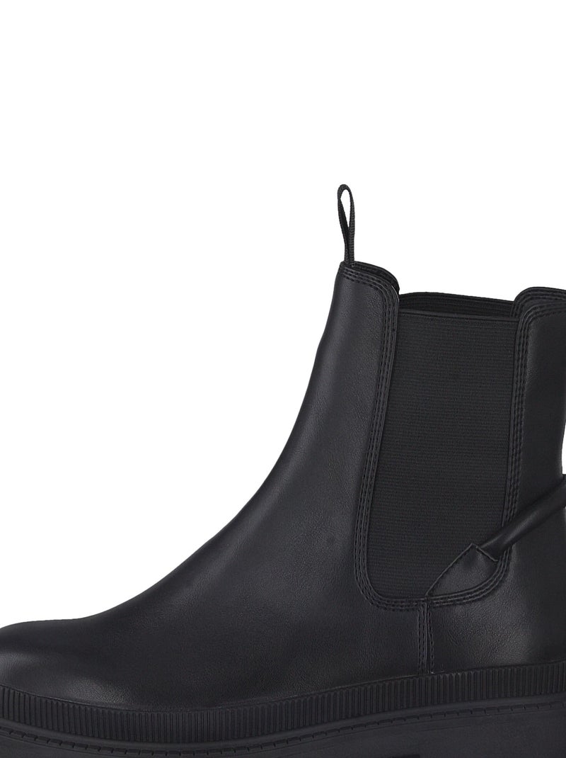 Bottine à Elastique Tamaris Noir - Kiabi